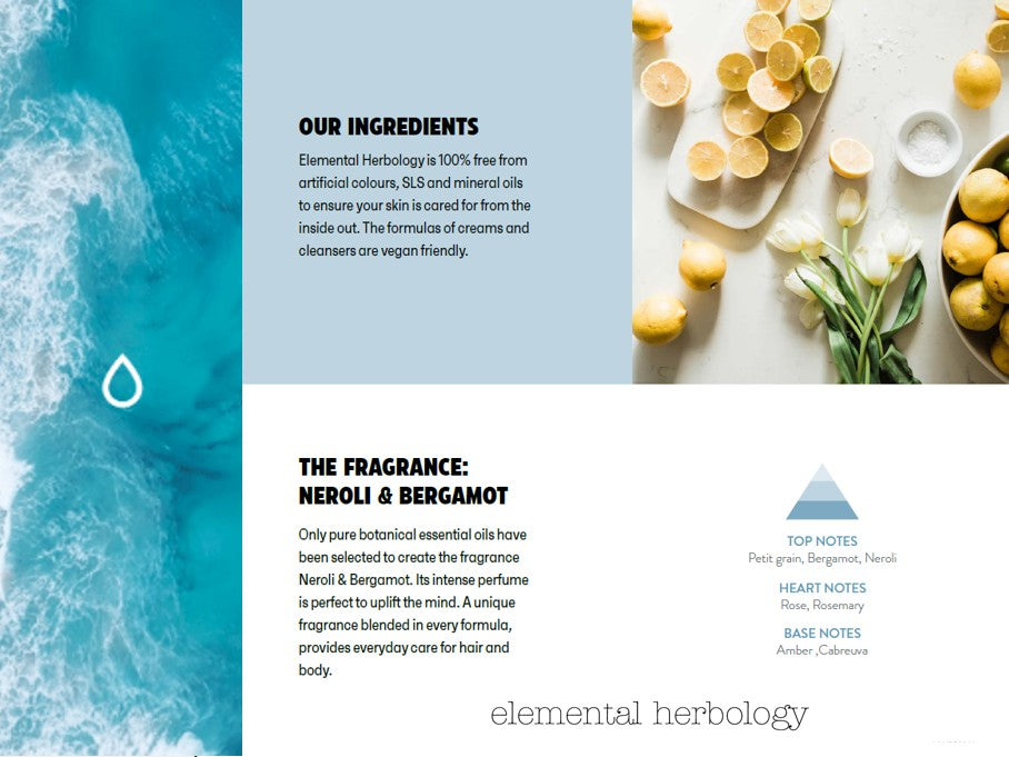 Neroli & Bergamot Body Wash