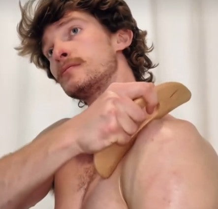 Body Gua Sha Tool - Natural Beechwood