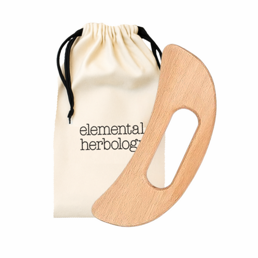 Body Gua Sha Tool - Natural Beechwood