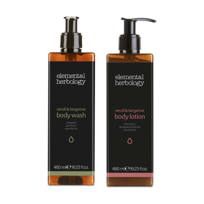 Neroli & Bergamot Body Wash & Body Lotion Duo (Save $10)
