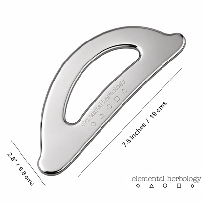 Body Gua Sha Tool - Stainless Steel