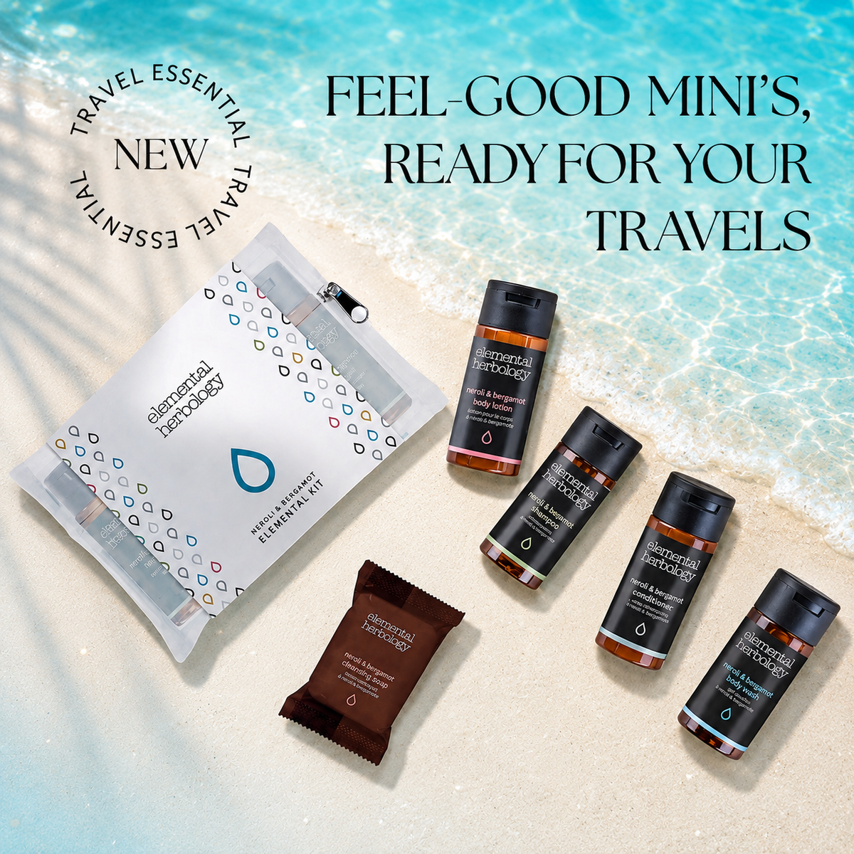 Neroli & Bergamot Body & Hair Travel Essentials