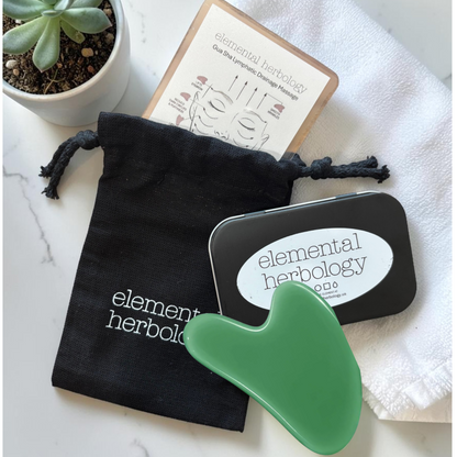Jade Gua Sha - Natural Stone