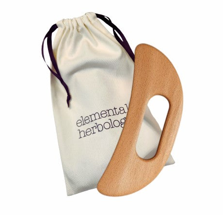 Body Gua Sha Tool - Natural Beechwood