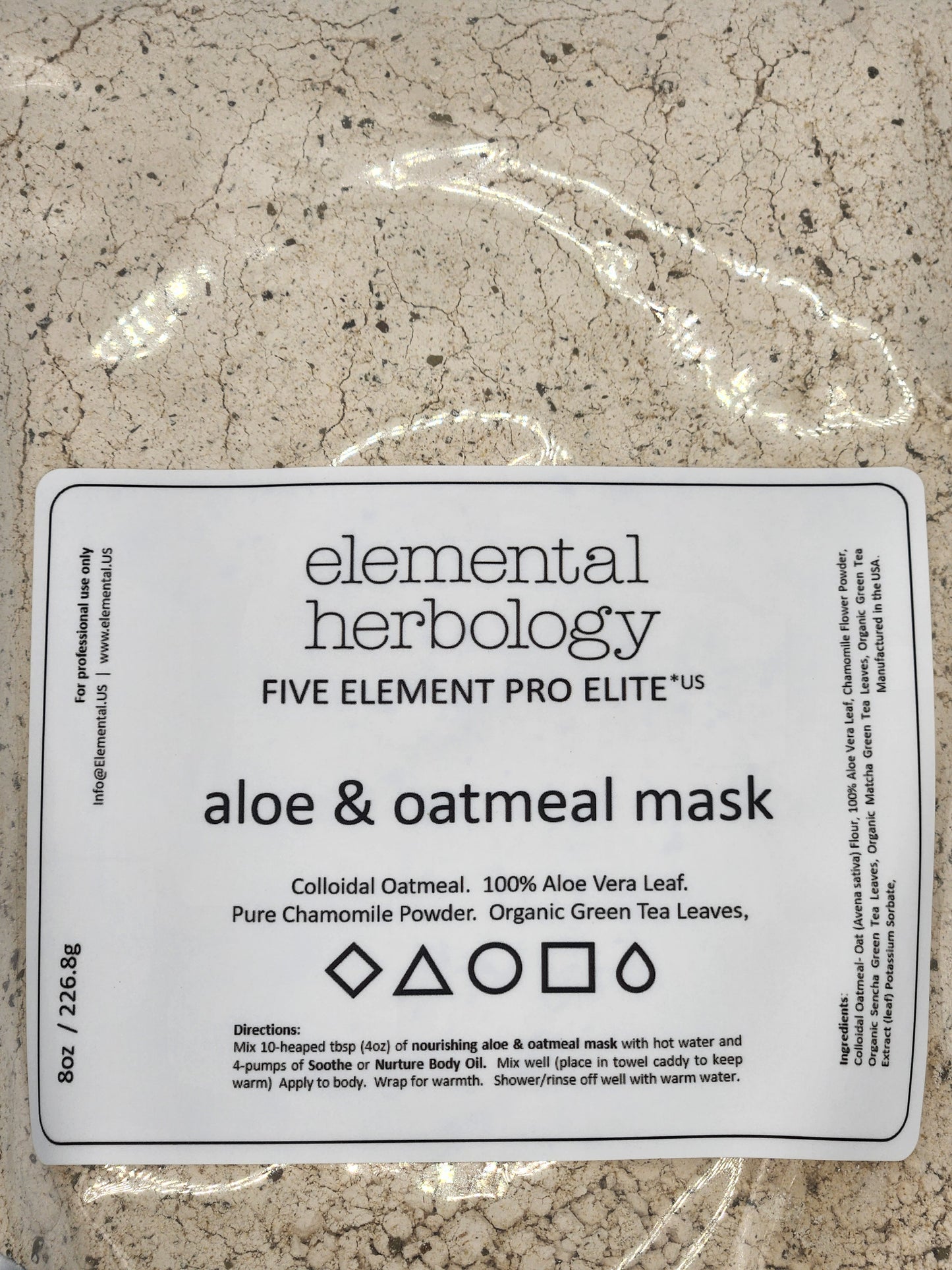 Aloe & Oatmeal Body Treatment Mask