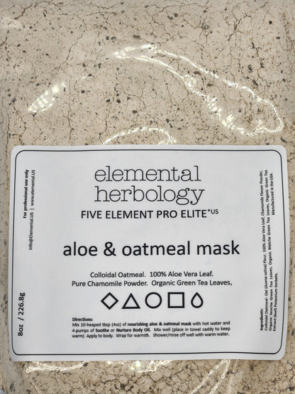 Aloe & Oatmeal Body Treatment Mask